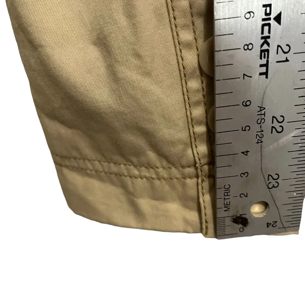 Sundance Women's Casual Blazer Jacket Light Tan 3 Button Single Breasted Size 6